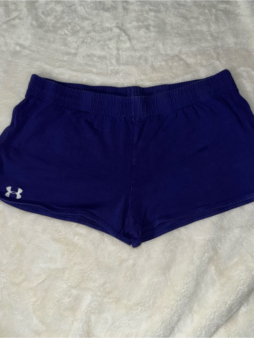 Under Armour Women's Deep Purple Athletic Shorts